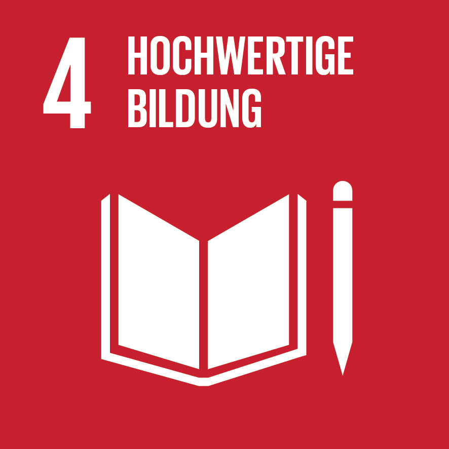Icon Hochwertige Bildung offenes Buch